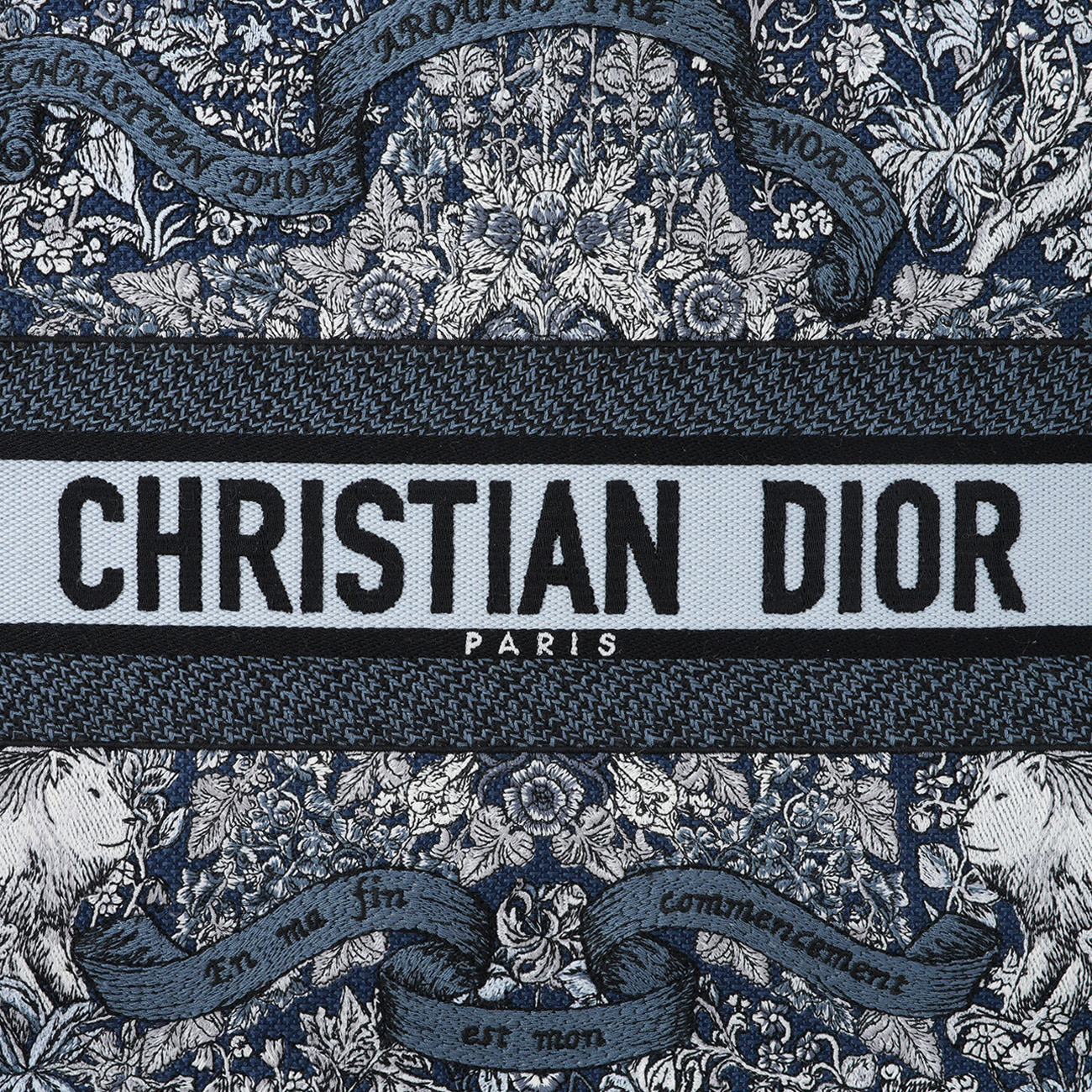 CHRISTIAN DIOR(USED)디올 북토트 미듐